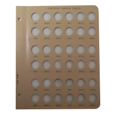 Dansco - 8104 - Lincoln Shields w/Proof Page 1