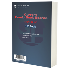 Current Comic Book Boards (6 3/4 x 10 1/2) - 100 Pack