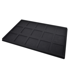 2.5x2.5 Universal Display Tray - 15 slots - Black 2.5x2.5 Universal Display Tray - 15 slots - Black