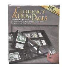 Whitman - 10 Premium Currency Album Refill Pages - Small Notes -