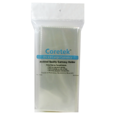 Coretek - Large Currency Sleeve 8 x 3 1/2- 50 pack