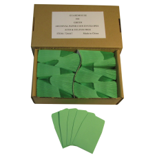 Guardhouse - Archival Paper Coin Envelopes, Green - Qty: 500 Guardhouse - Archival Paper Coin Envelopes, Green - Qty: 500