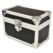 10 Slab Black Aluminum Box - Solid Top - Guardhouse