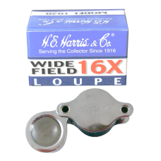 HE Harris & Co - 16x - Loupe Chrome Finish #1020