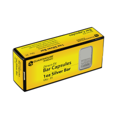 Guardhouse Holders - 1 oz Silver Bar Direct-Fit Capsules - 25ct