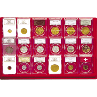 Horizontal Slab Display Tray - Red - Guardhouse