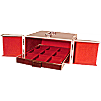 Aluminum 3-5 Tray Case Lighthouse - Case Only - 310776 - MB KOFFER 5