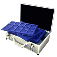 6-12 Tray Attache Case Only - Lighthouse