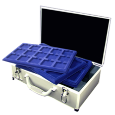 6-12 Tray Attache Case Only - Lighthouse