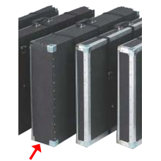 Reinforced Carrying Case For 2 AZ Showcases