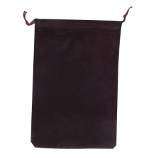 Velour Drawstring Pouch - 5x7.5 Maroon