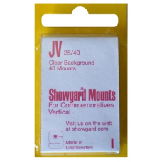 Showgard - 25x40mm Showgard Mounts - Pre-cut Singles (Clear)