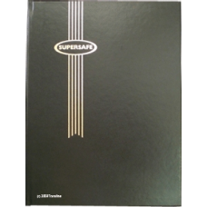 Supersafe - Stockbook - 16 Black Pages - Black