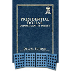 Whitman -Deluxe Edition Presidential Dollar Commemorative Folder