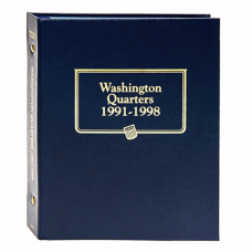 Whitman - Washington Quarters 1991-1998 - Coin Album #9123